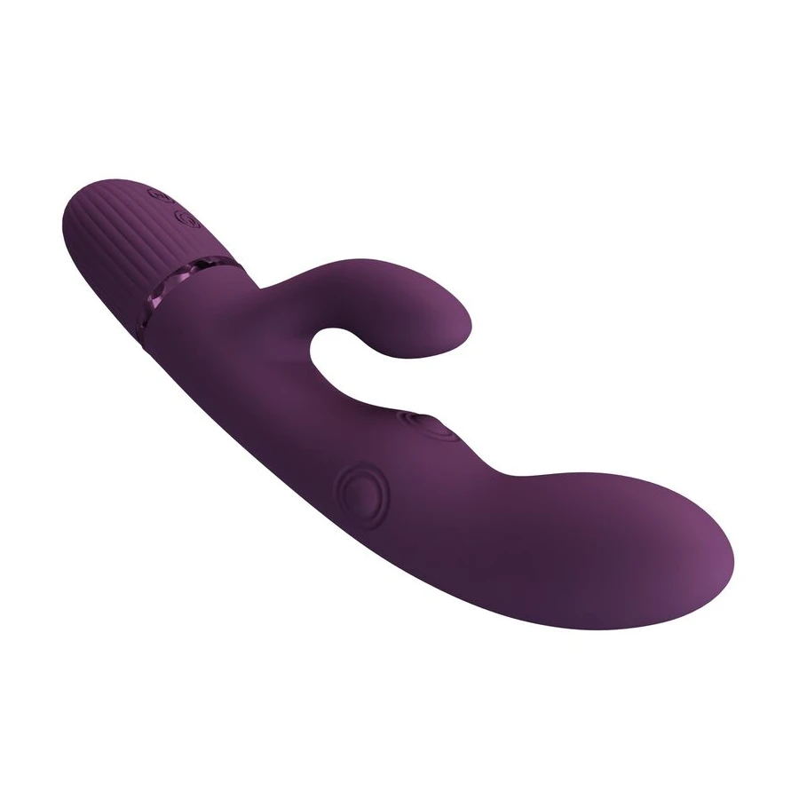 PRETTY LOVE - ZACH VIBRATORE A CONIGLIO RICARICABILE CON 5+5 FUNZIONI